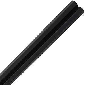 Saibashi Black Hex Cooking Chopsticks