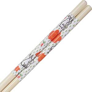 Saibashi Bunnies in the Garden Cooking Chopsticks