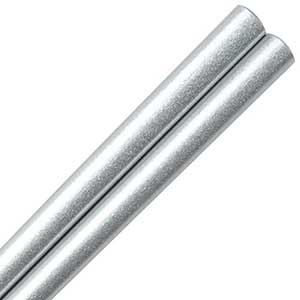 Silver Glossy Painted Japanese Style Chopsticks