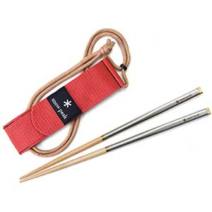 Snow Peak Deluxe Carry-On Travel Japanese Chopsticks
