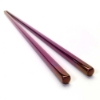 Square Stainless Steel Chopsticks Iridescent Purple - 10407