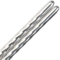 Stainless Steel Dishwasher Safe Chopsticks with Twisted Handle