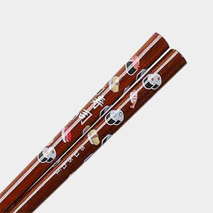 Sushi Chopsticks Dark Wood