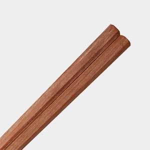 Tangerine Wood Natural Chopsticks