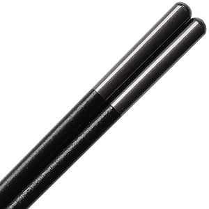 Torihashi Gray Black Serving Chopsticks
