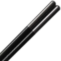 Torihashi Gray Black Serving Chopsticks