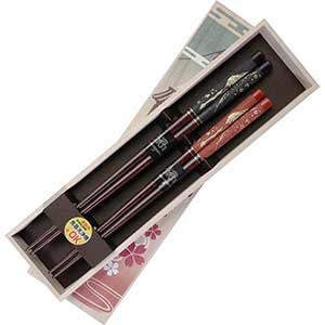 Tosai Mt. Fuji Set Chopsticks Gift Set 2-Pair
