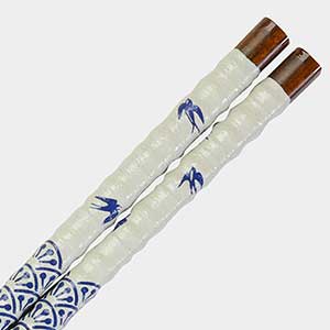 Tsubame White Japanese Chopsticks