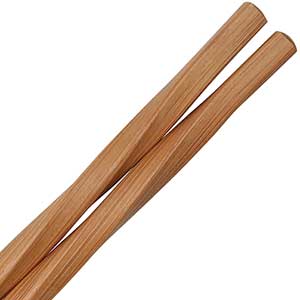  Twisted Bamboo Japanese Style Chopsticks