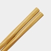 Twisted Black & Natural Bamboo Chopsticks