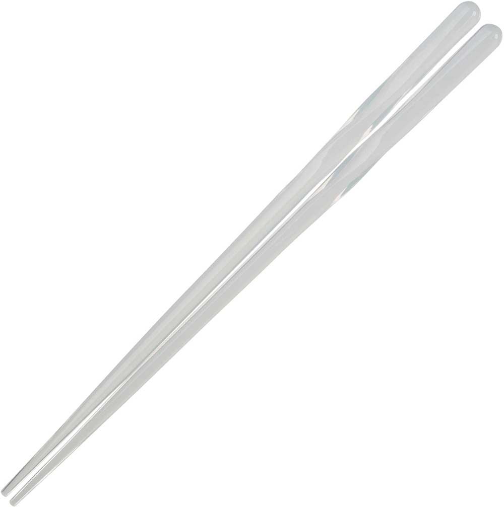 Twisted Chopsticks Clear Plastic