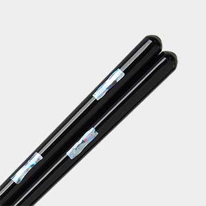 Wakasa Hisho Chopsticks Black 23cm