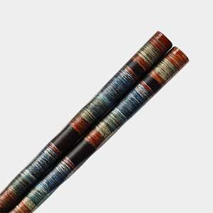 Wakasa Peacock Zome Japanese Chopsticks