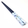 Washi Blue Aozora Sakura Chopsticks - 80219