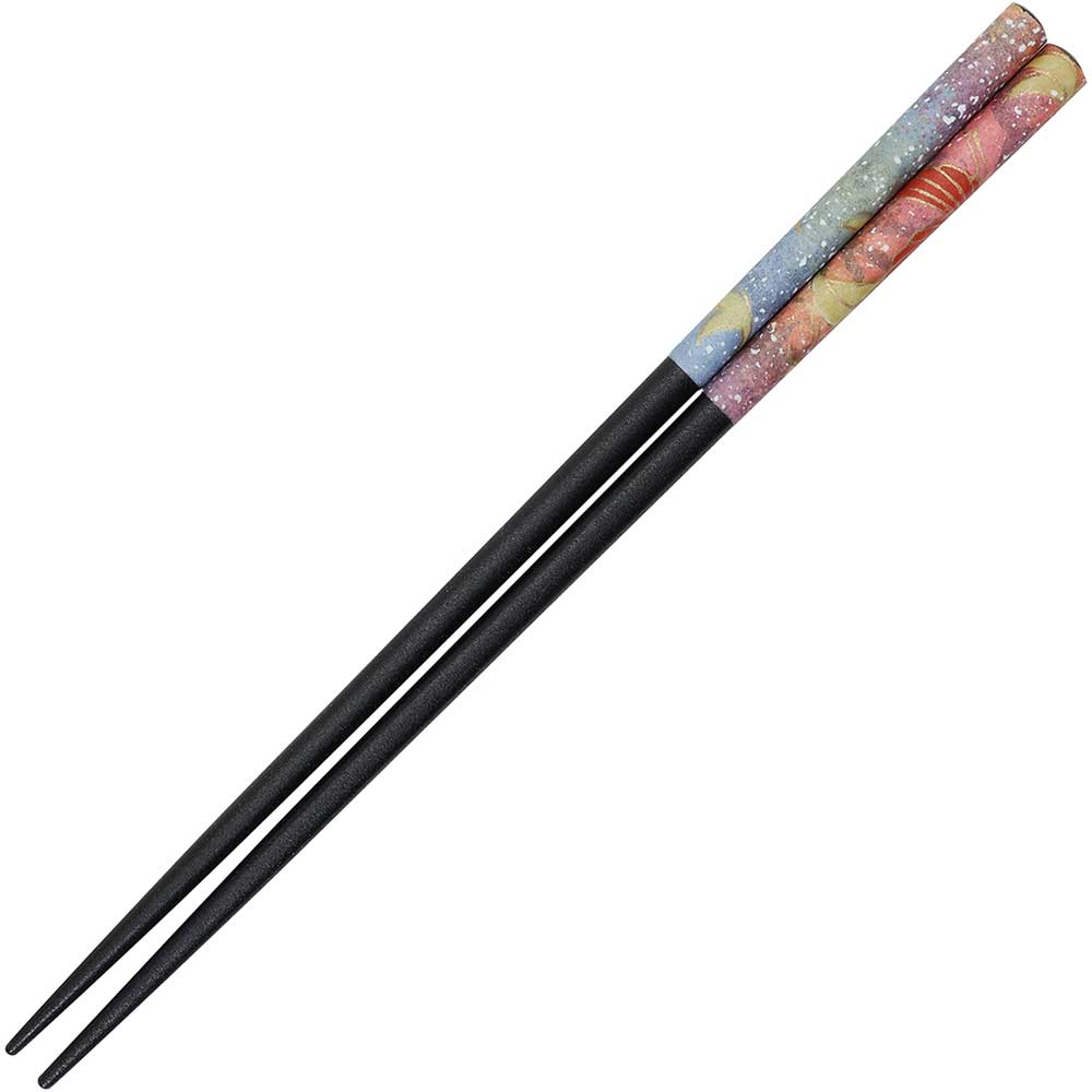 Washi Cranes Winter Sky Japanese Chopsticks