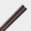 White Dew Ribbed Red Chopsticks