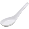 White Melamine Soup Spoon