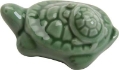 Green Turtle with Baby Chopstick Rest