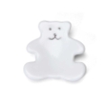 Teddy Bear White Chopstick Rest 