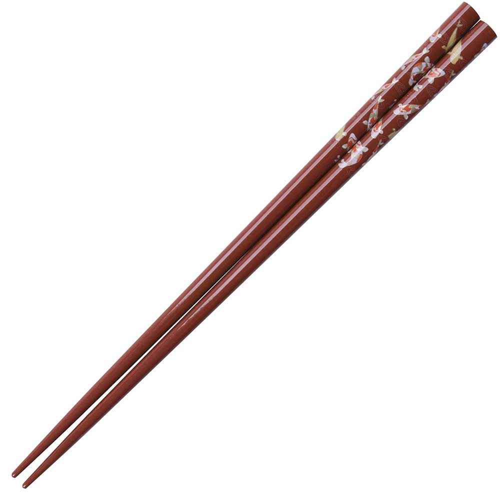 Koi Pond Japanese Chopsticks Rust