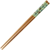 Turtles on Green Bamboo Chopsticks