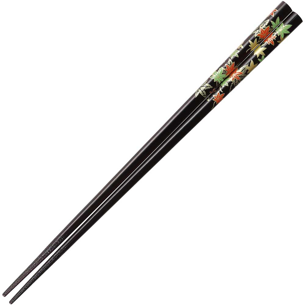 Autumn Leaves Chopsticks Black