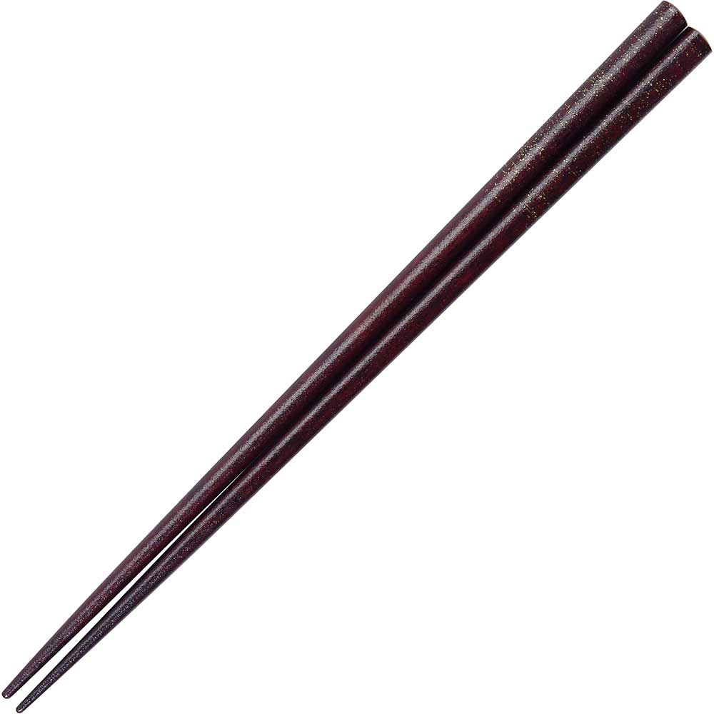 Died Wood and Gold Leaf Japanese Chopsticks