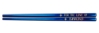 Personalized Square Iridescent Blue Stainless Steel Chopsticks – Custom Engraved - PC10406